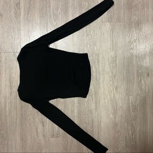 Zara square neck crop
